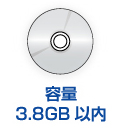 �e��3.8GB�ȓ�